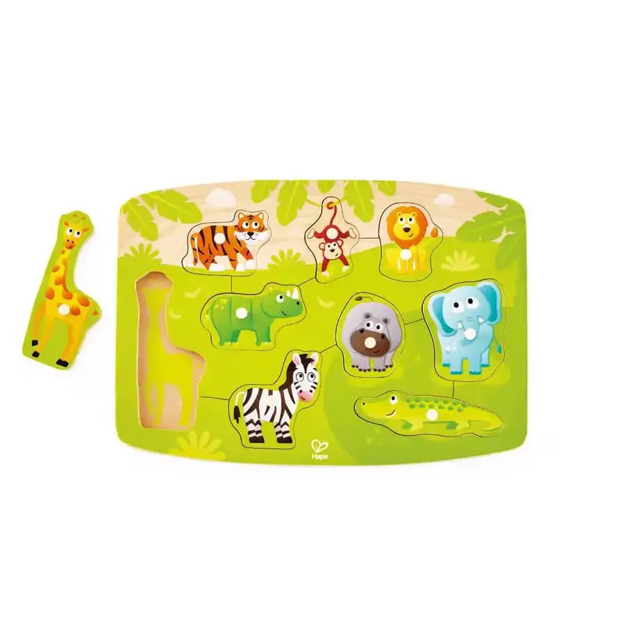 Hape - Jungle Peg Puzzle