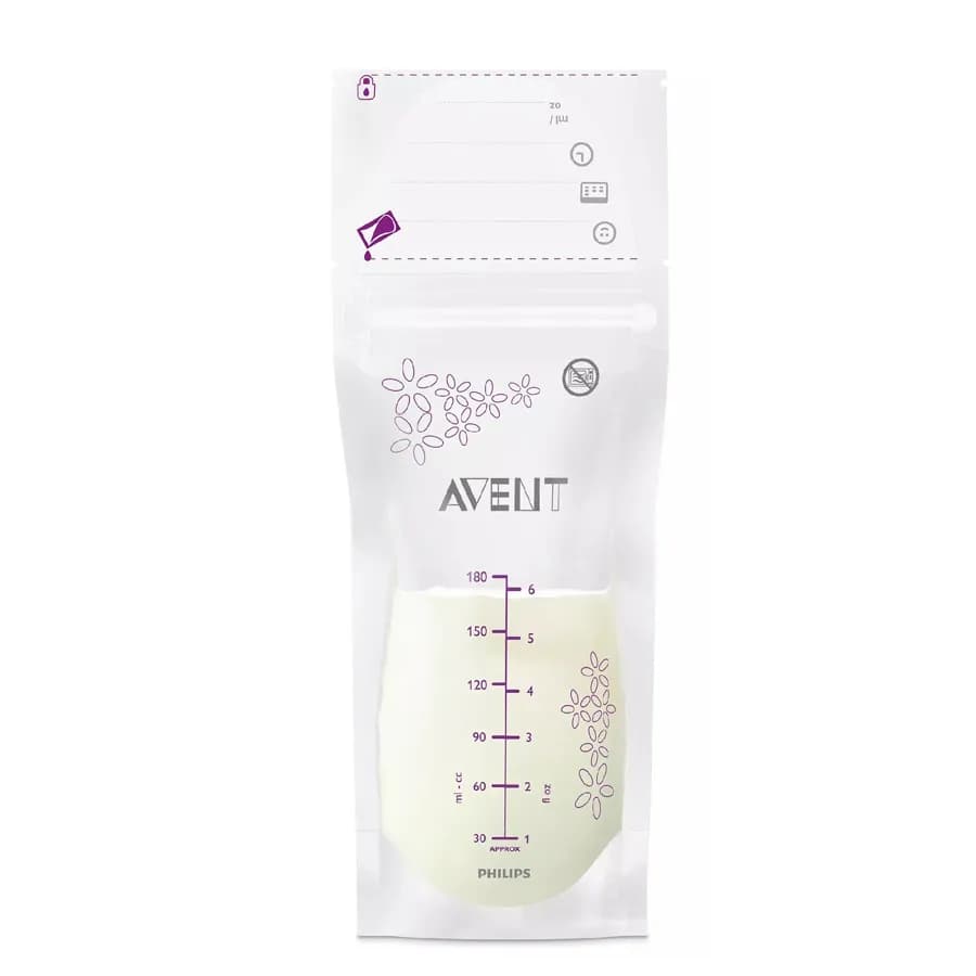 Philips Avent - Breast Milk Storage Bags 180Ml 25Pcs - Scf603/25