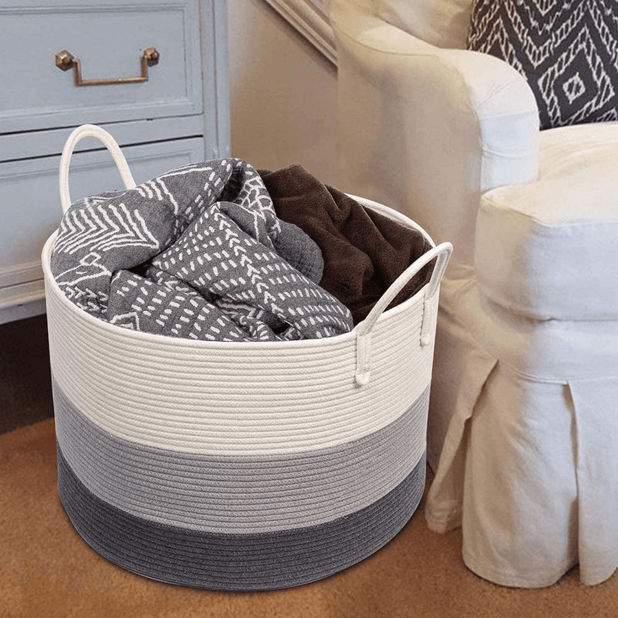Little Story - Multi-Purpose/Laundry Caddy Basket Xxl (Grey)