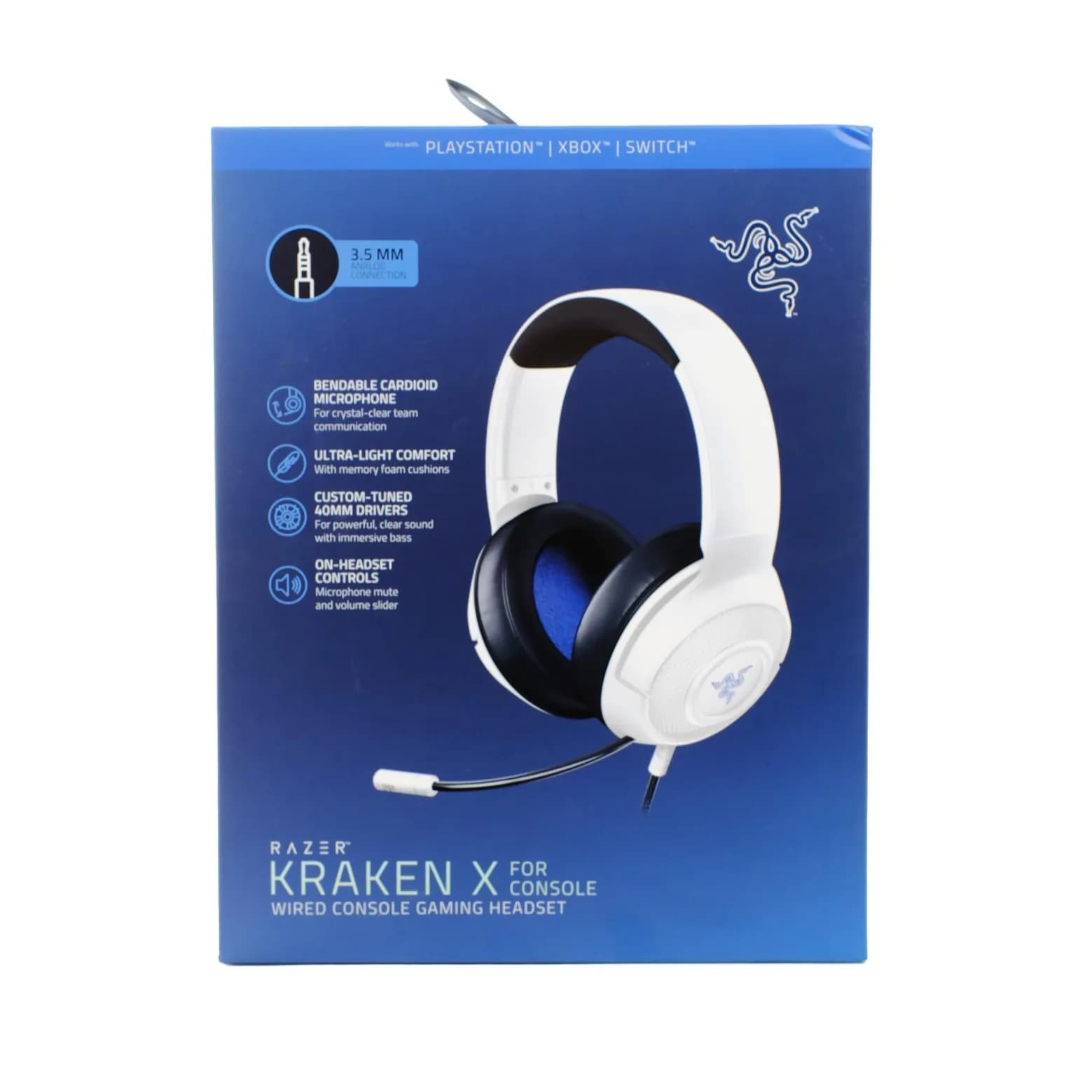 Razer Kraken X Wired Console Gaming Headset Ac2153D18902515