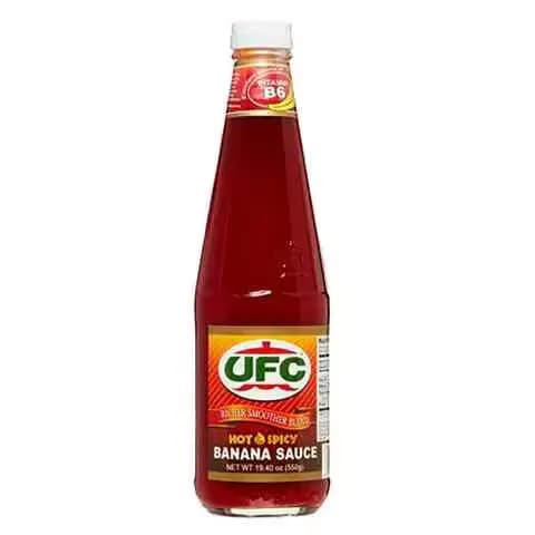 Ufc Banana Sauce Hot & Spicy 550G