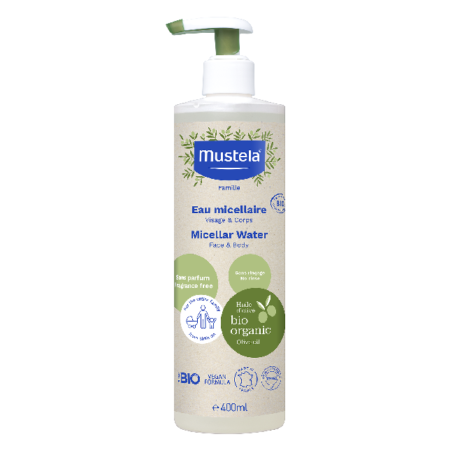 Mustela Bio Organic Micellar Water - 400Ml