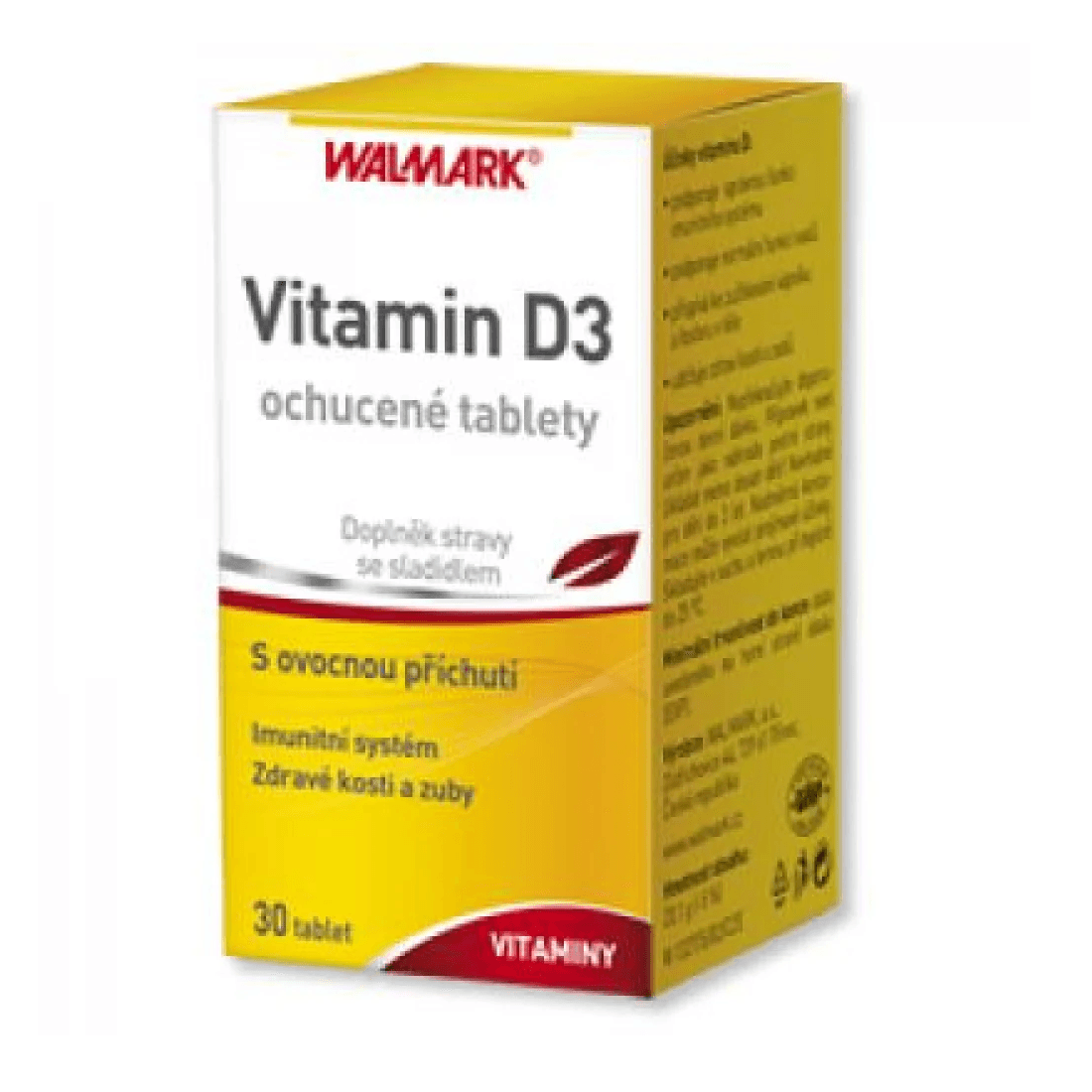 Walmark Vitamin D3 Chew. Tab 30's (50009)