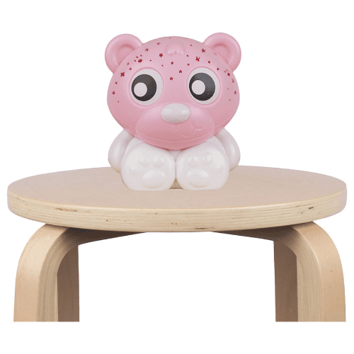 Playgro - Goodnight Bear Night Light And Projector (Pink And White)