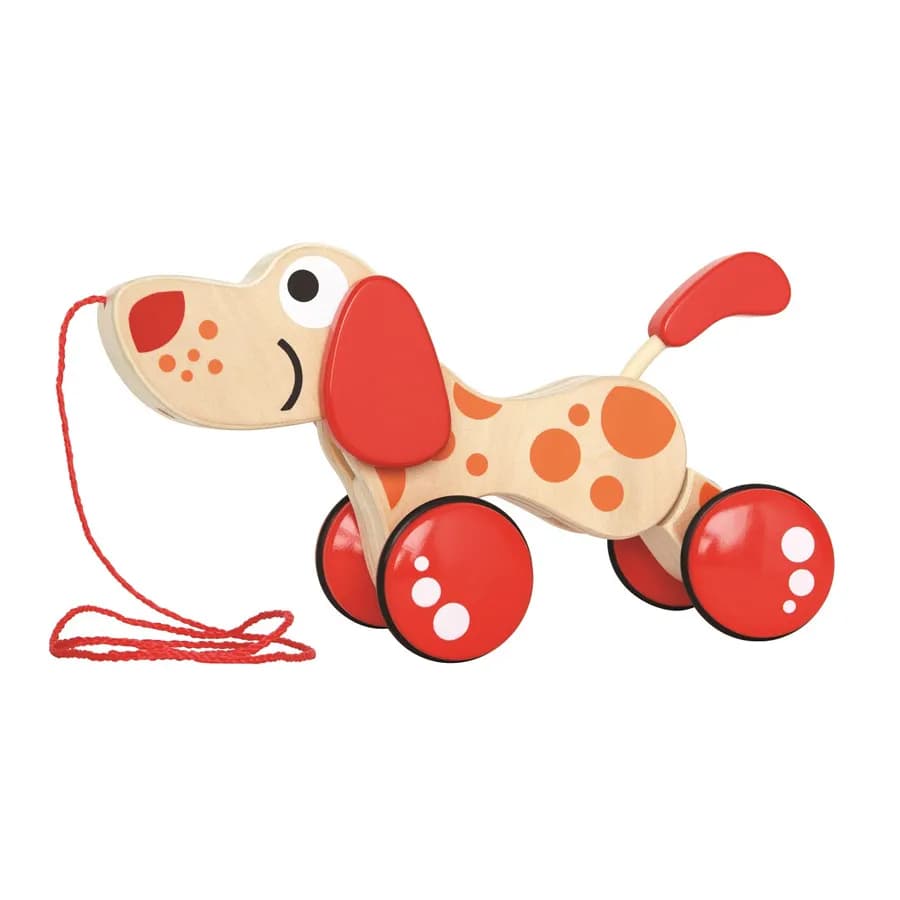 Hape - Walk-A-Long Puppy/Fsc