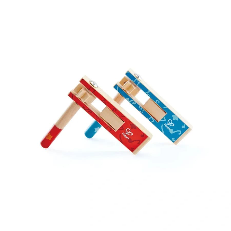 Hape - Cheer-Along Noisemakers (Blue)