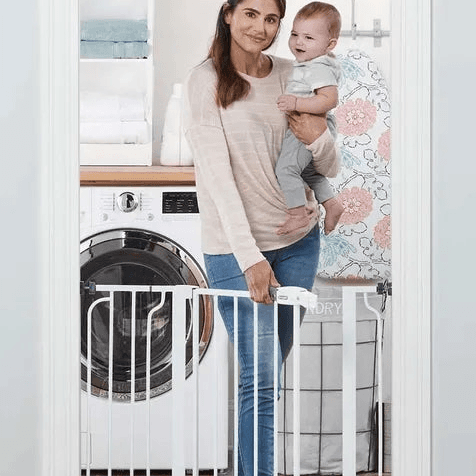 Regalo - Extra Wide Safety Gate - 98X76Cm (White)