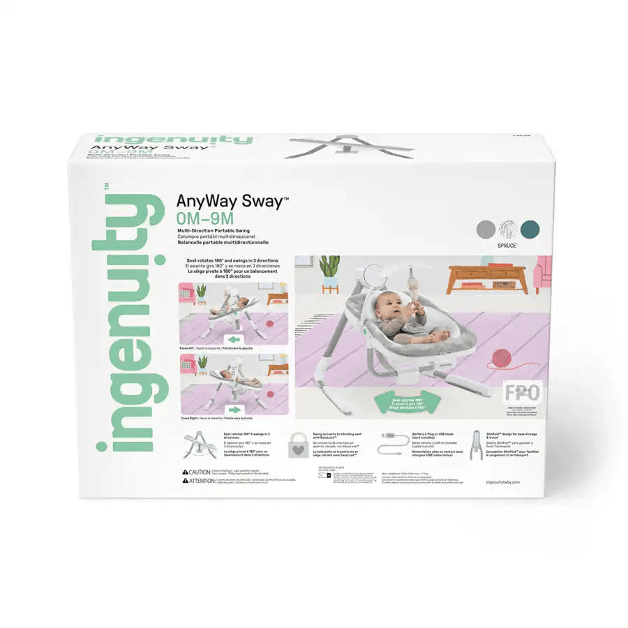 Ingenuity Anyway Sway Poweradapt Dual-Direction Spruce