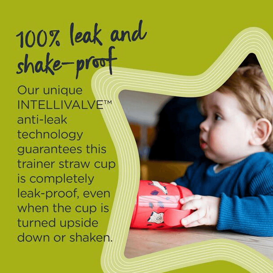 Tommee Tippee Superstar Trainer Straw Cup 300Ml (Green)