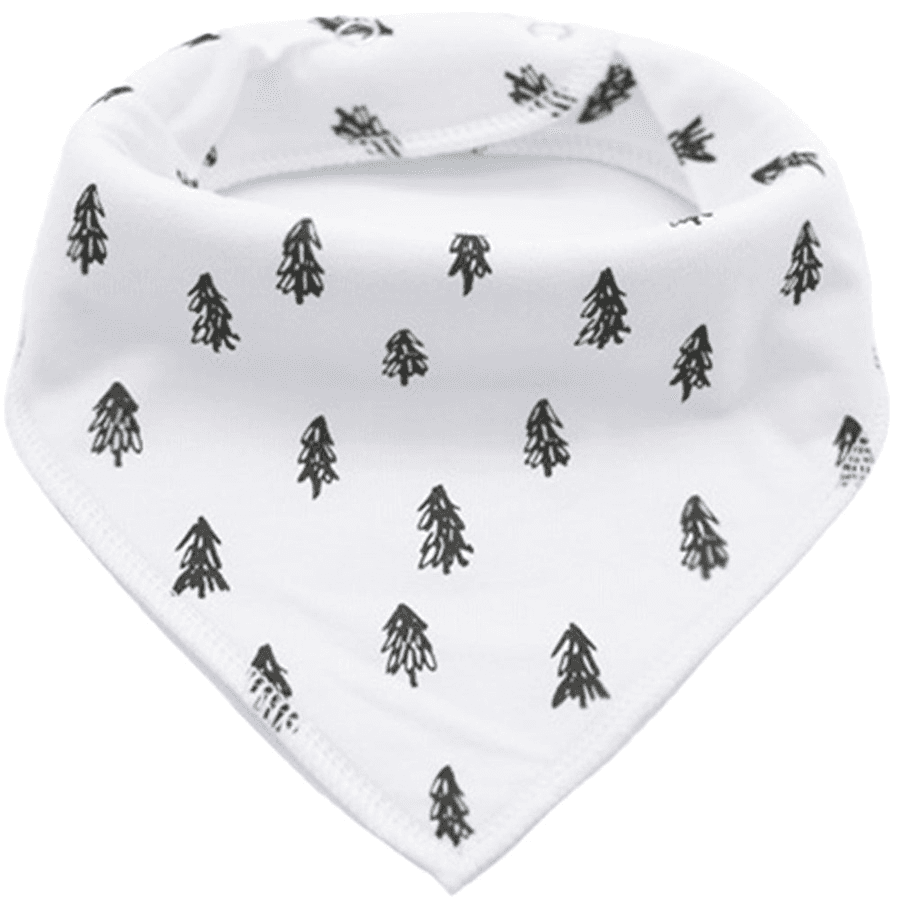 Little Story - Bandana Drool Bibs Set Of 4 - Bird