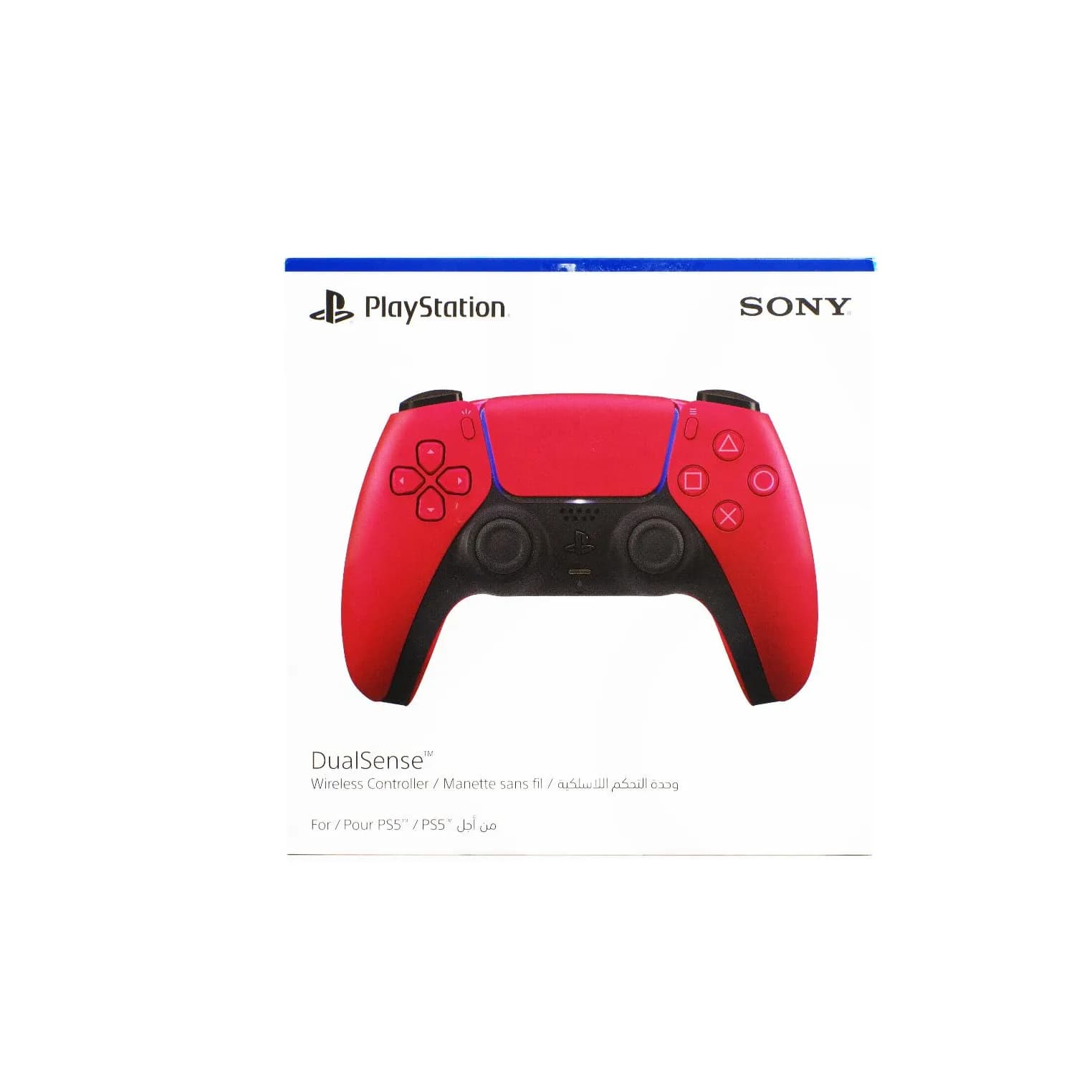 Sony Dualsense Wireless Controller Ps5 (Cosmic Red )