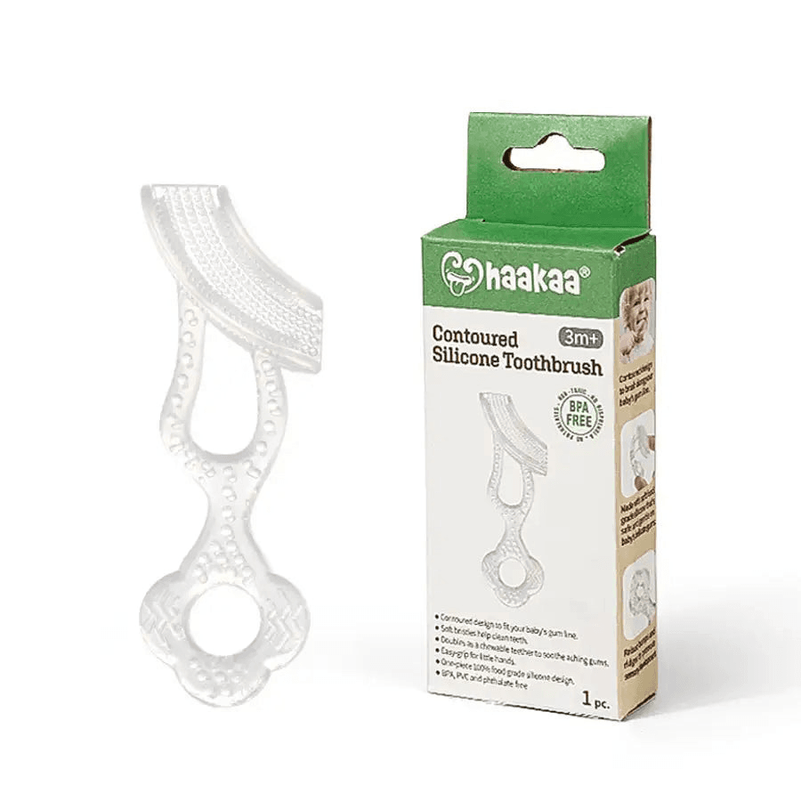 Haakaa - Contoured Silicone Toothbrush