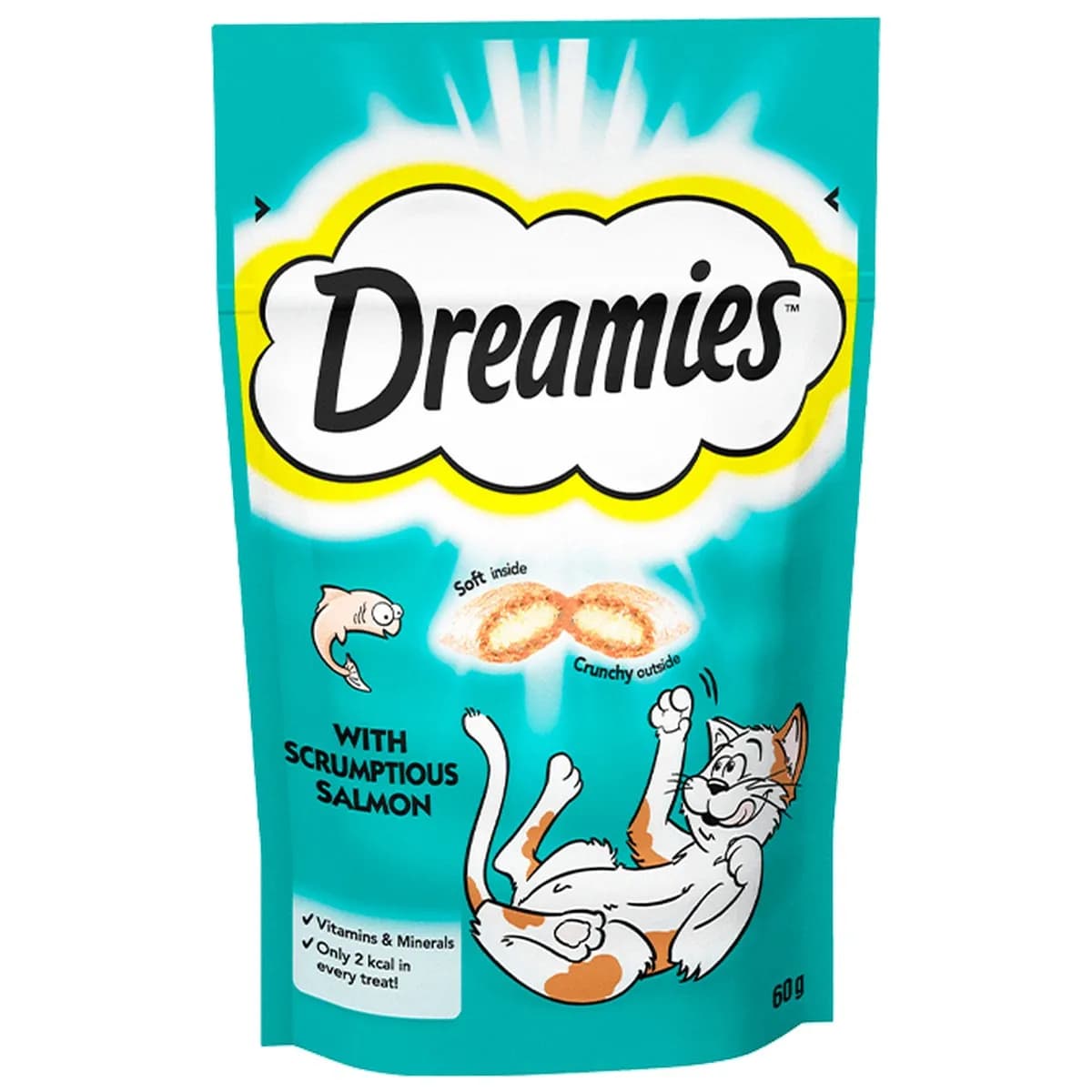 Dreamies Salmon Pet Food 60G