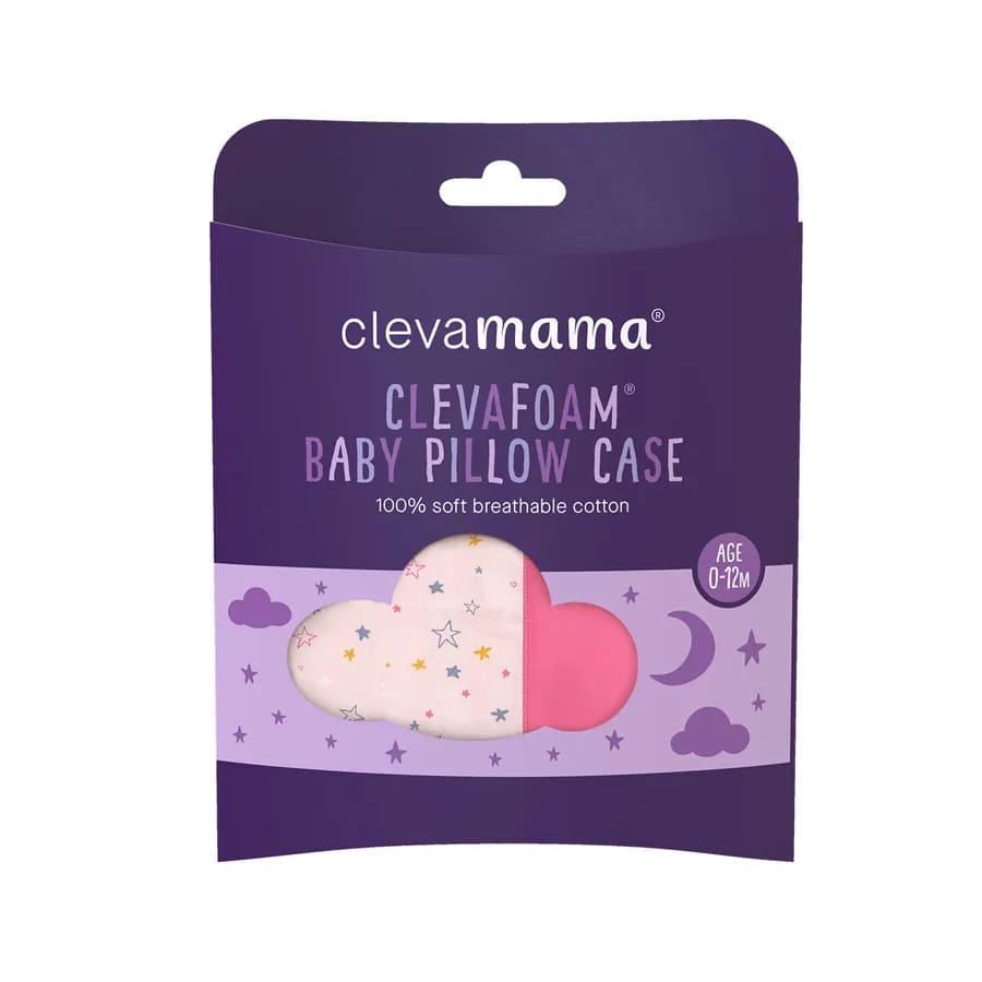 Clevafoam Baby Pillow Case (Pink)