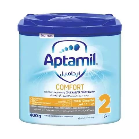 Aptamil Comfort Formula Milk Powder Stage 2 6 To 12 Months 400G