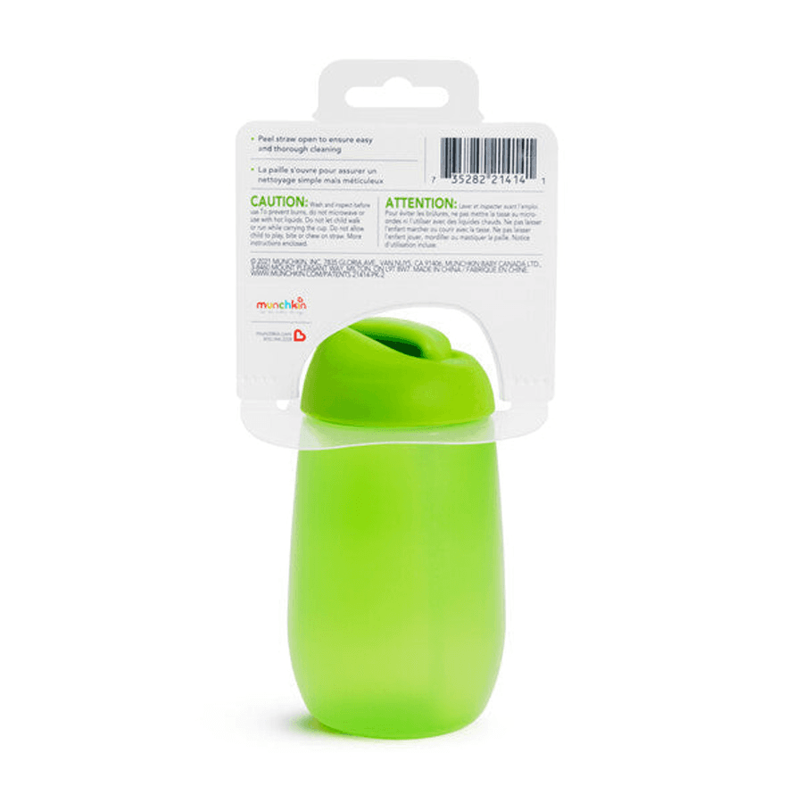 Munchkin - Simple Clean Straw Cup 10Oz (Green)