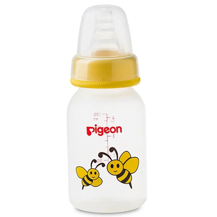 Pigeon - Plastic Bottle Sn 120 Ml - Honey Bee