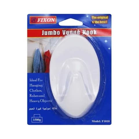 Fixon Hanging Hook Jumbo Adhesive 1Pcs