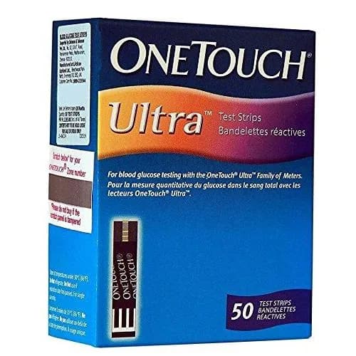 One Touch Ultra Plus Strips 50'S