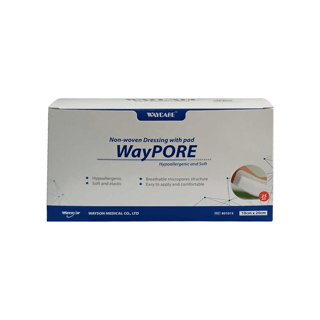 Waycare Adh Dressing N Woven 10x20cm (801015) 25's