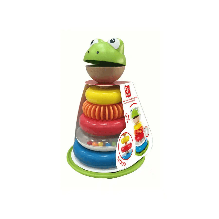 Hape - Mr. Frog Stacking Rings
