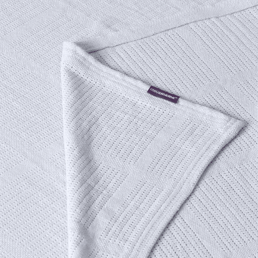Clevamama Cellular Blanket 80 X 100 Cm (Blue)