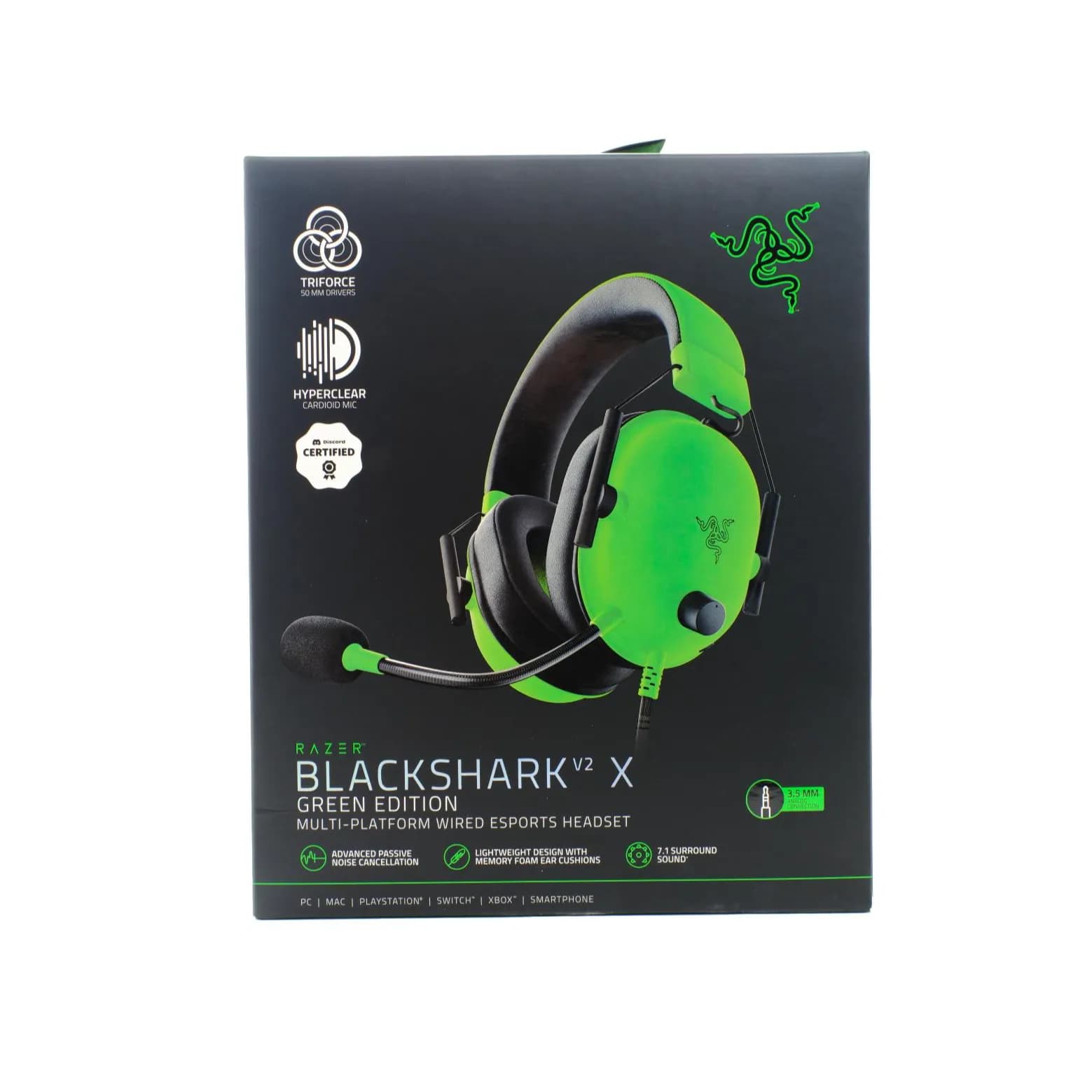 Razer Black Shark V2 X Green Edition Hn2148D22204460