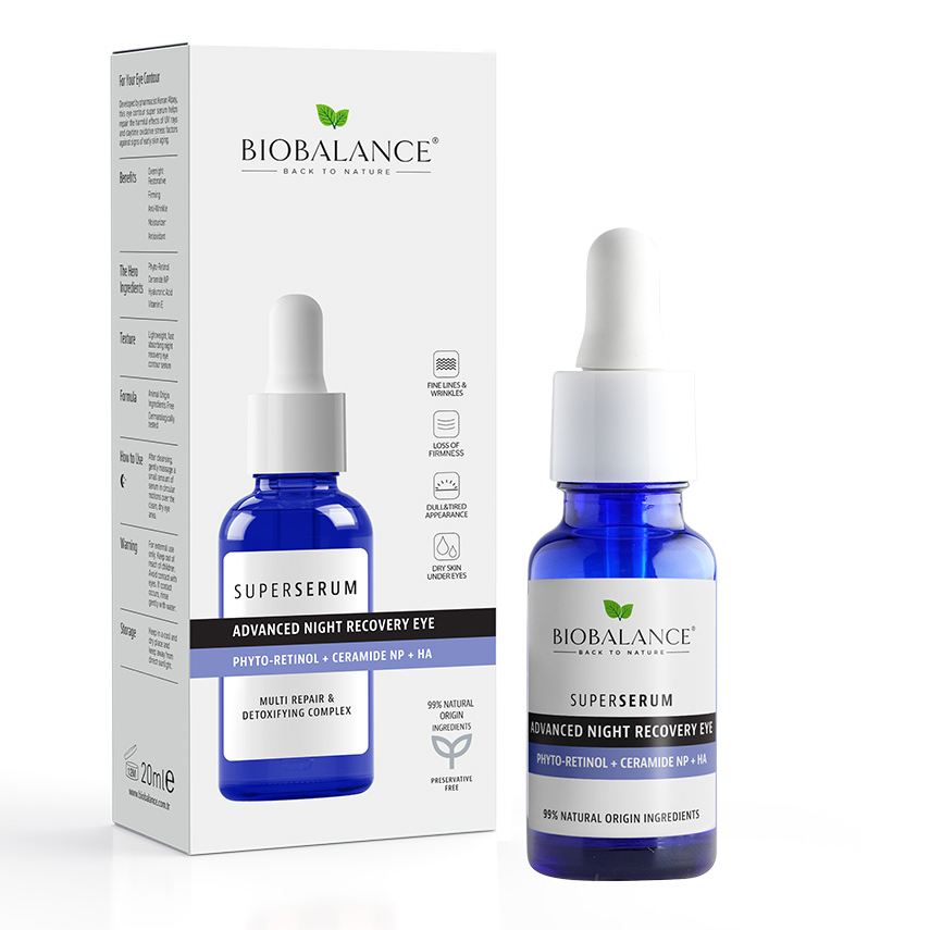 Biobalance Advanced Night Recovery Eye Super Serum - 20Ml