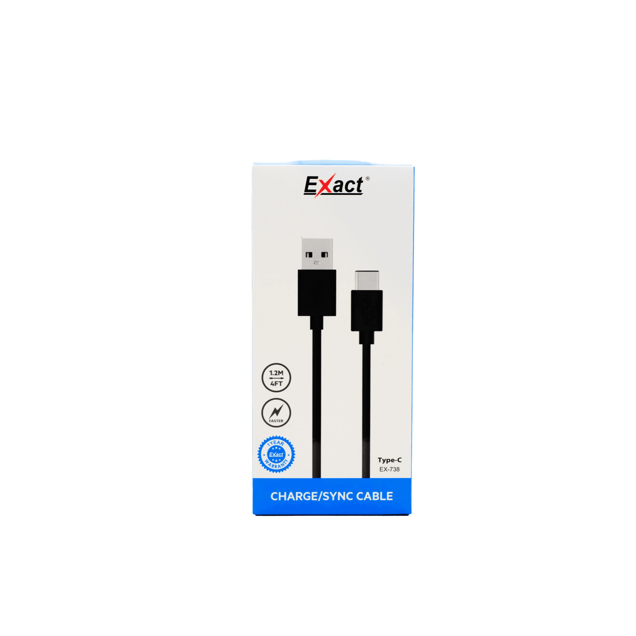 Exact Fast Type-C Cable 1.2M Ex738