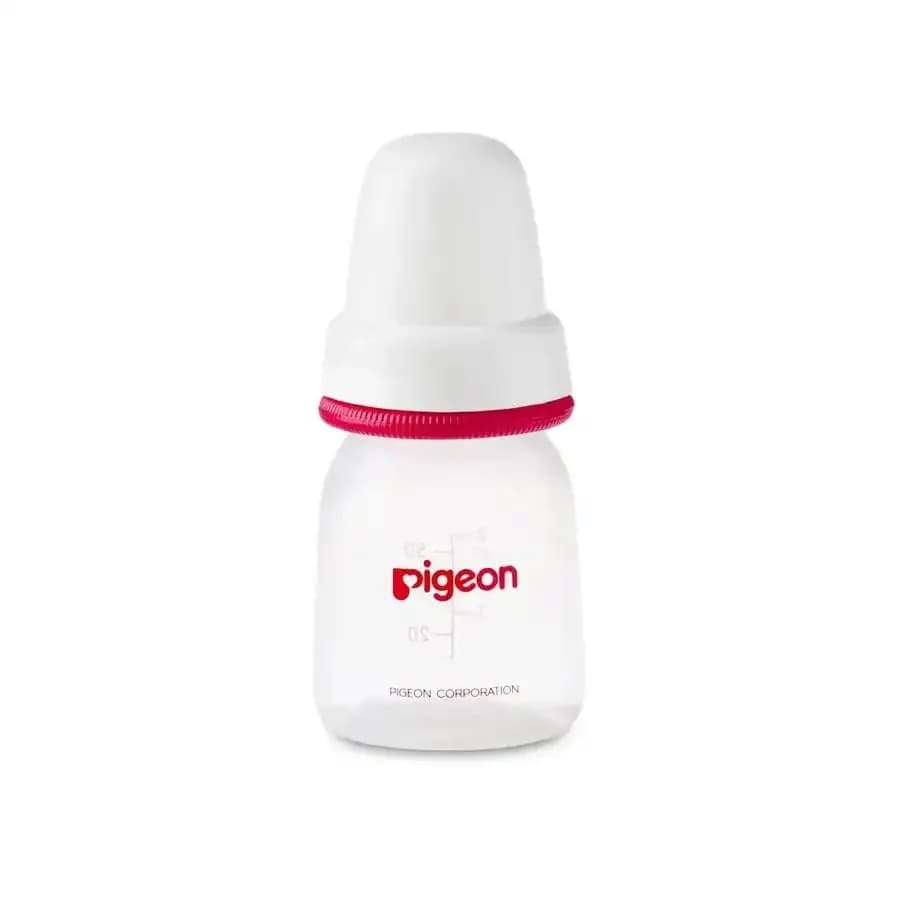 Pigeon Plastic Bottle 50 Ml (Red)