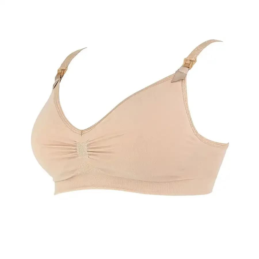 Curve Seamless Nursing Bra (Nude) - Xxl