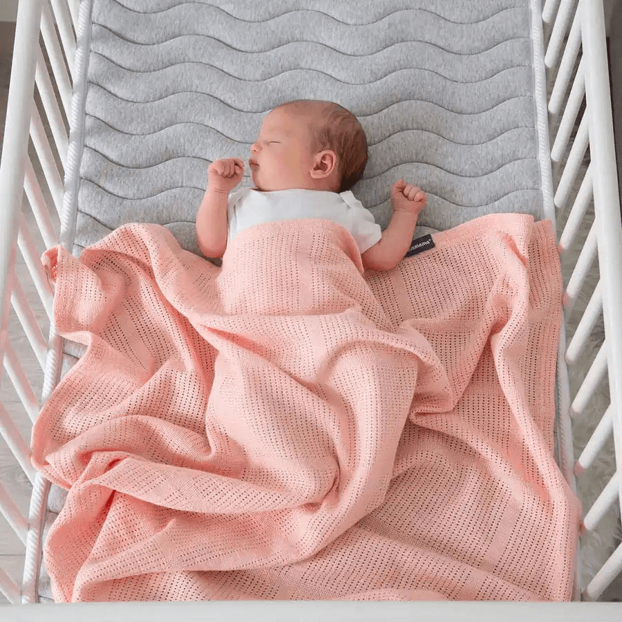 Clevamama Cellular Blanket 80 X 100 Cm (Pink)