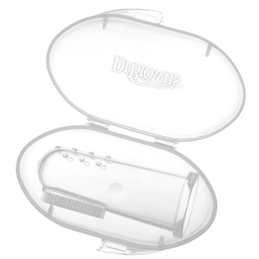 Silicone Finger Toothbrush W/ Case