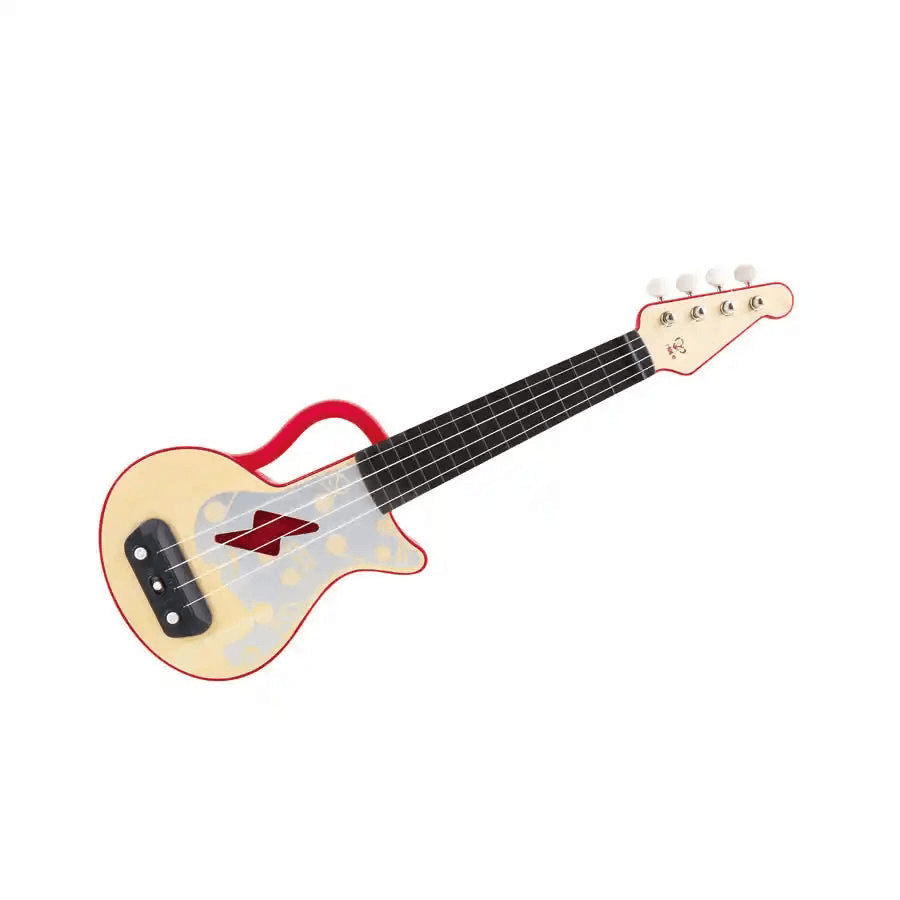 Hape - Learn With Lights Ukulele - Red