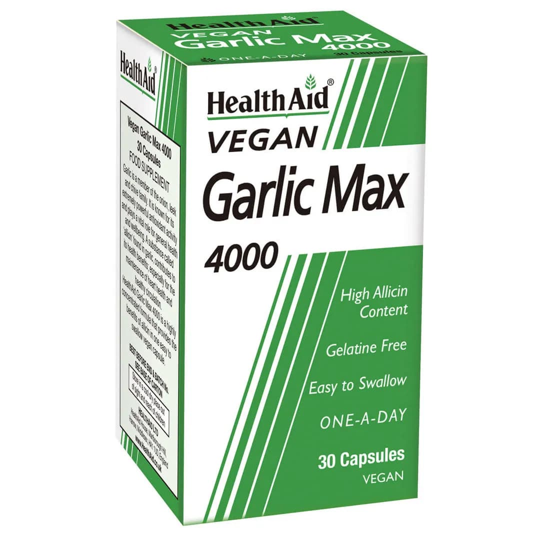 H-Aid Garlic Max 4000 Cap 30'S