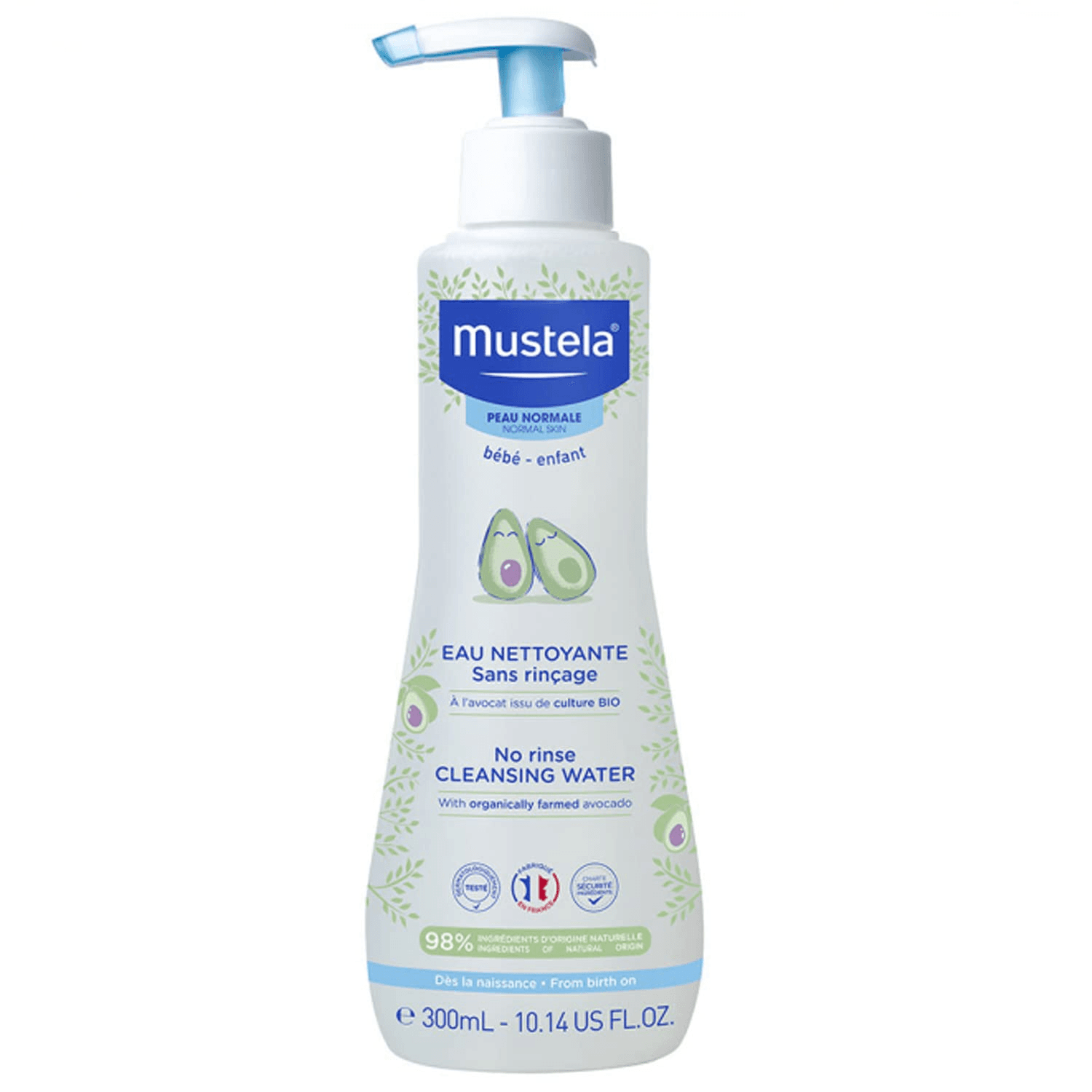 Mustela Physiobebe No Rinse Cleansing Fluid 300ml (1800002) c137327h