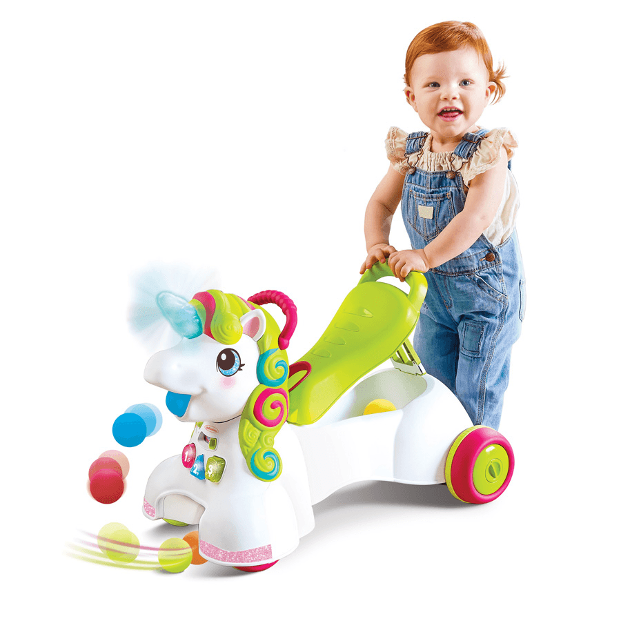 Infantino-3-In-1 Sit, Walk & Ride Unicorn