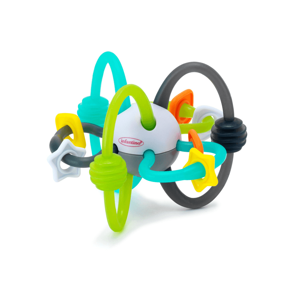 Infantino - Shake And Teether Flexible Rattle Ball