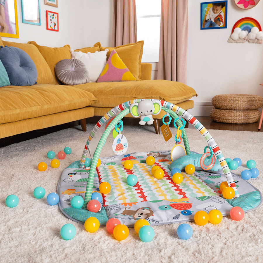 5-In-1 Your Way Ball Play Activity Gym & Ball Pit - Tropical