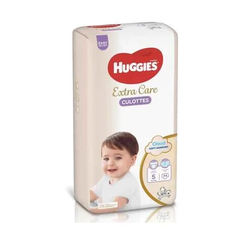 Huggies Extra Care Culottes, Size 5, 12 - 27 Kg, Jumbo Pack, 44 Diaper Pants