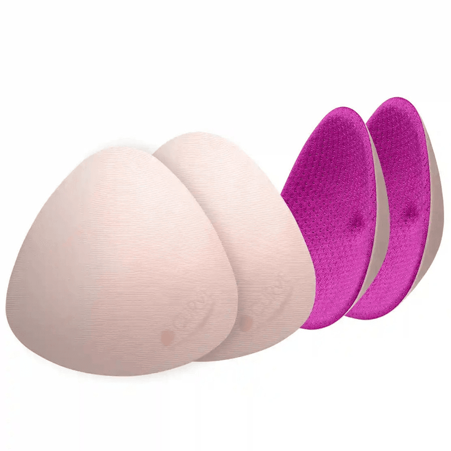 Curve Essential Plus 4 Washable Nursing Pads Day (Fuchsia)