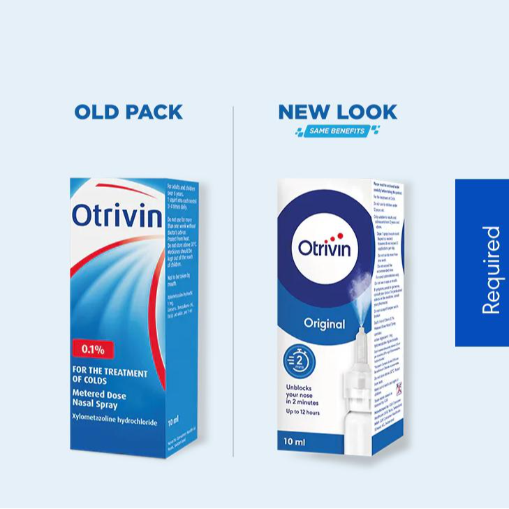 Otrivin 0.1% Md Spray - 10Ml