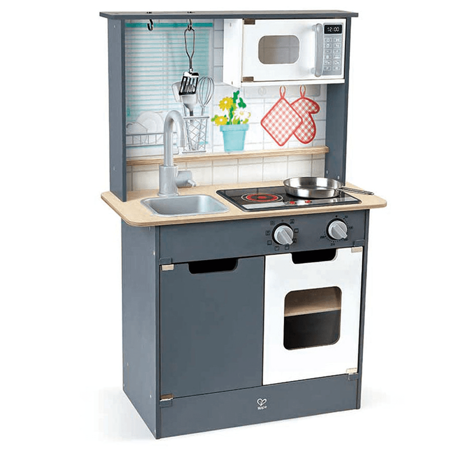Hape - Kitchen With Light And Sound (Grey)