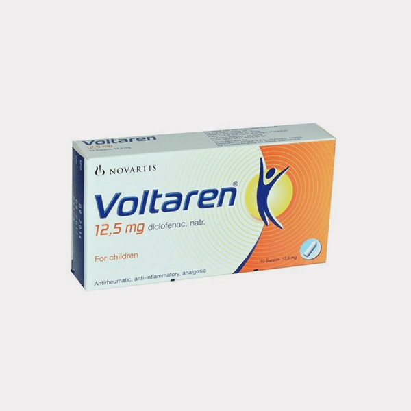 Voltaren 12.5Mg Suppositries - 10'S