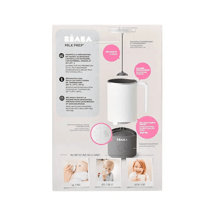 Beaba Milk Prep (White/Grey)