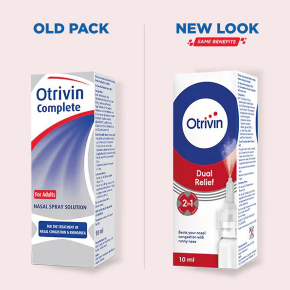 Otrivin Dual Relief Nasal Spray - 10Ml