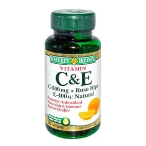 Vitamin C & E Softgels 50's