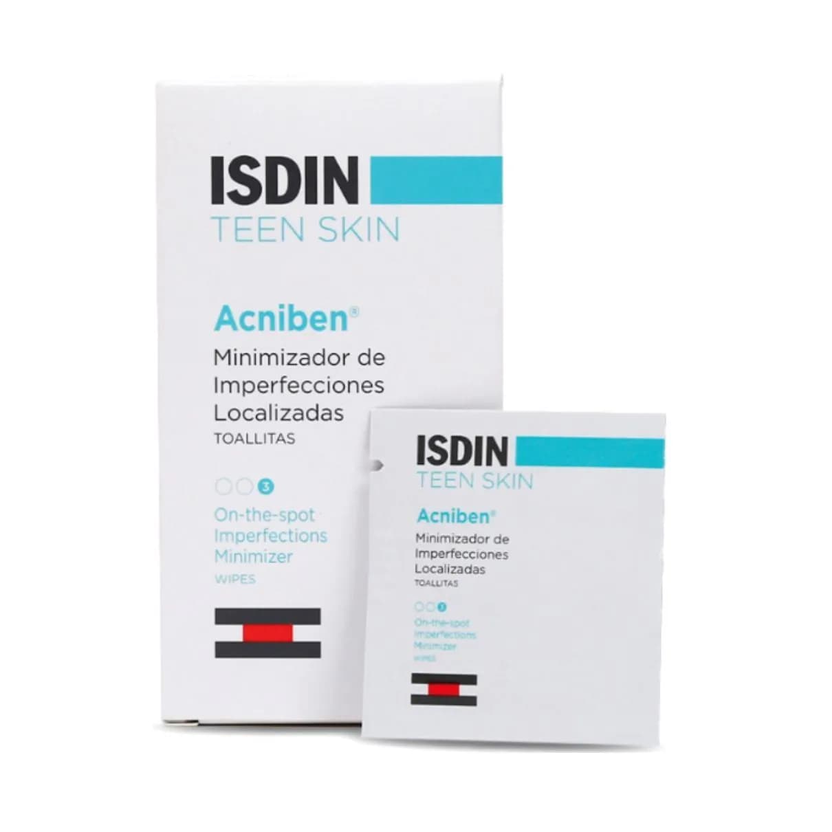 Isdin Teen Skin Acniben Imperfection Minimizer Wipes 30'S