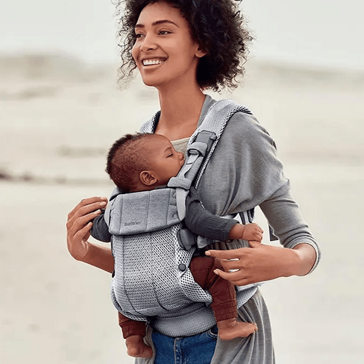 Babybjorn Baby Carrier Harmony - 3D Mesh (Silver)