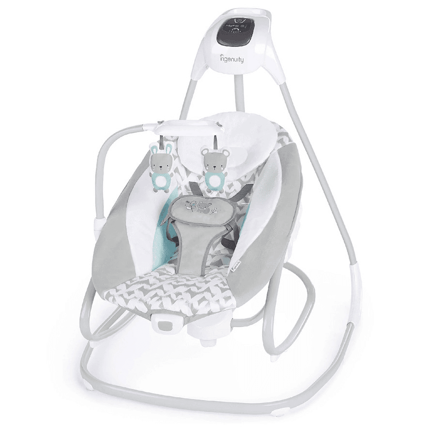 Ingenuity - Simplecomfort Soothing Swing & Rocker - Raylan